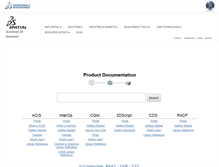 Tablet Screenshot of doc.spatial.com